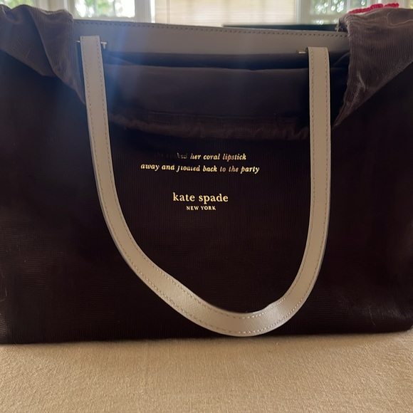 Kate Spade Large Tote: Beige - Picture 3 of 4